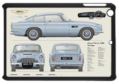 Aston Martin DB6 Vantage 1965-70 Small Tablet Covers